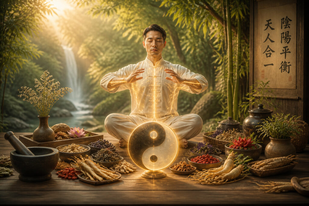 Harmonie et qi medecine traditionnelle chinoise