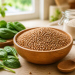 Sarrasin and epinards recette saine