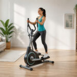 Velo elliptique pliable moderne a domicile