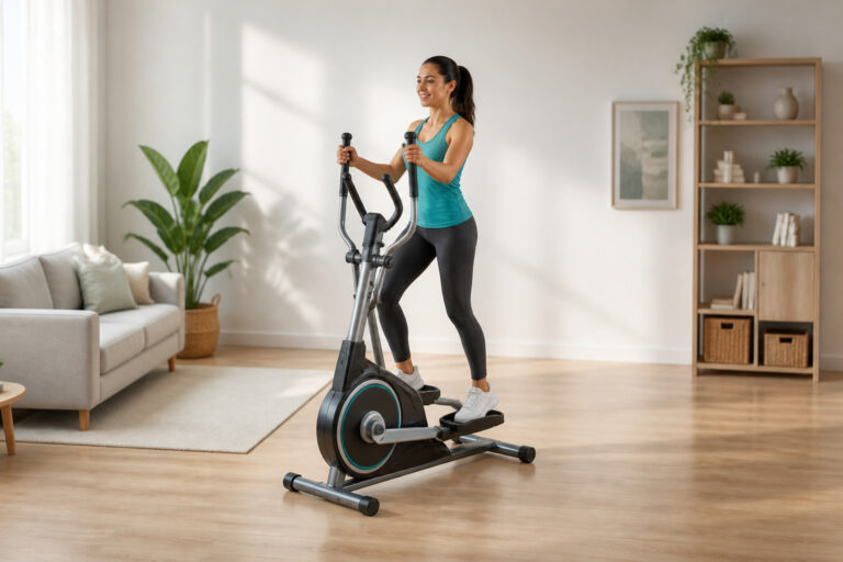 Velo elliptique pliable moderne a domicile