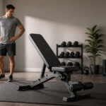 Banc de musculation contemporain